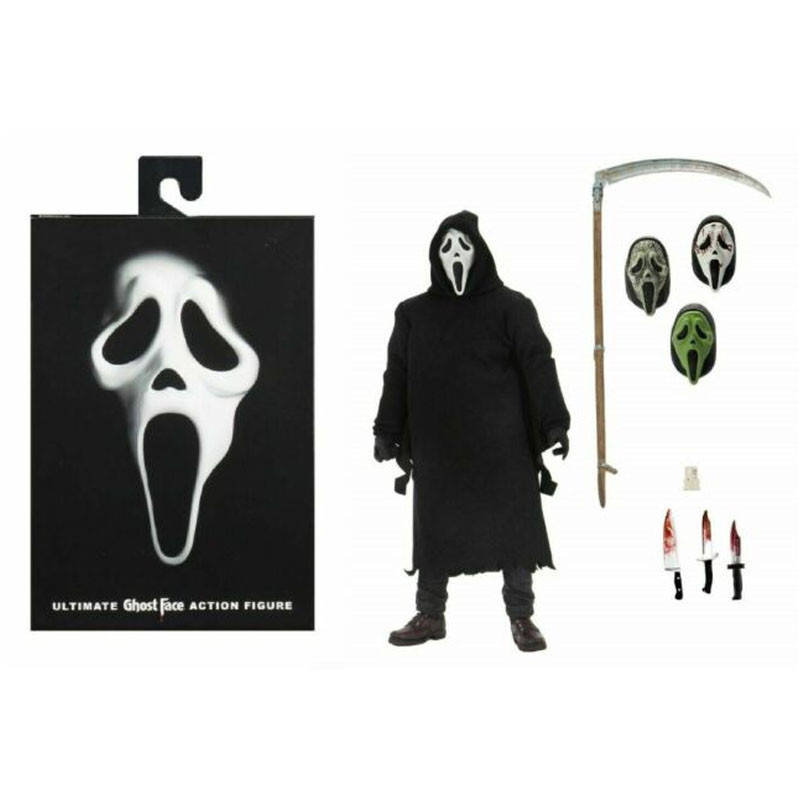 Коллекционная фигурка Neca Призрачное лицо Ultimate Ghost Face 18 см WST movies GF 01 Neca
Коллекционная фигурка Neca Призрачное лицо Ultimate Ghost Face 18 см WST movies GF 01 Neca