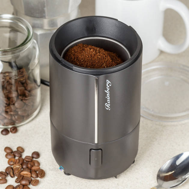 Кофемолка бытовая Rainberg RB-302 (300 Вт, 50 гр) 
Кофемолка бытовая Rainberg RB-302 (300 Вт, 50 гр)