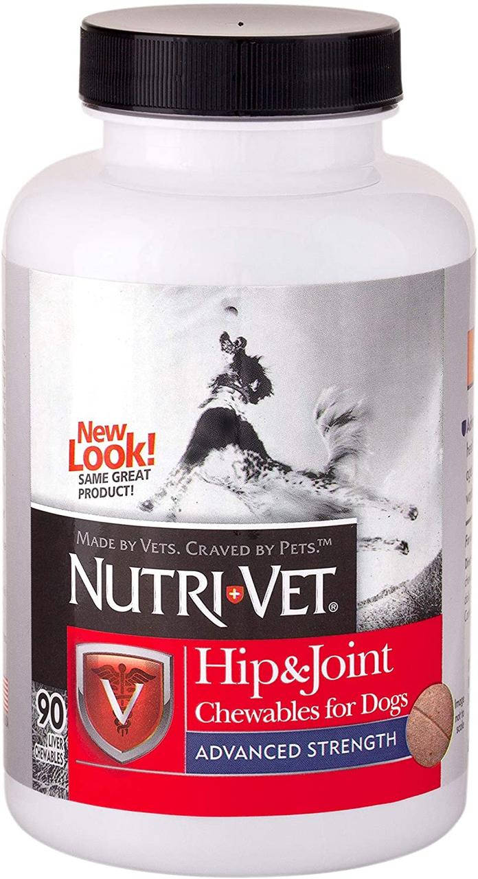 Жевательные таблетки для суставов Связки и Суставы 3-й уровень Nutri-Vet Hip & Joint Advanced Strength 150таб.
Жевательные таблетки для суставов Связки и Суставы 3-й уровень Nutri-Vet Hip & Joint Advanced Strength 150таб.