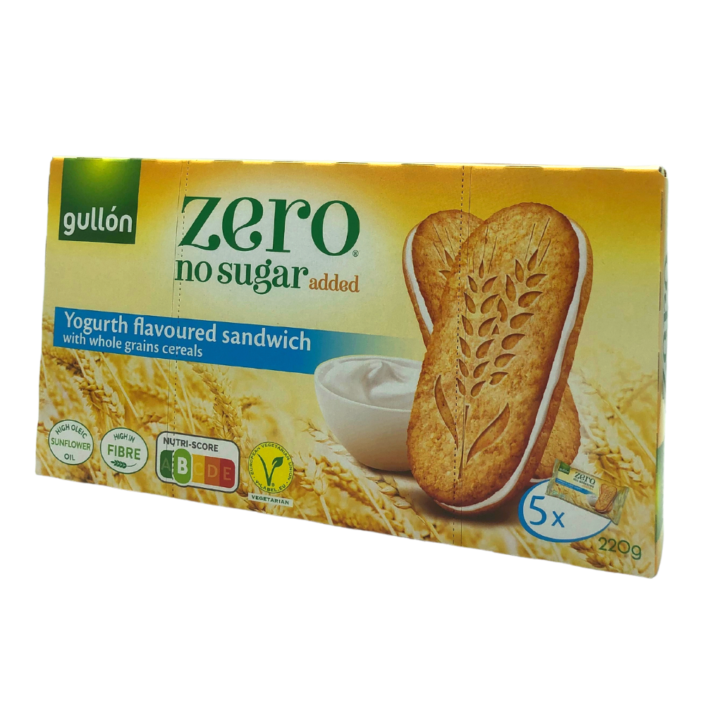 Печенье GULLON Diet Nature Zero сендвич без сахара со вкусом йогурта, 220 г, 8шт/ящ
Печенье GULLON Diet Nature Zero сендвич без сахара со вкусом йогурта, 220 г, 8шт/ящ