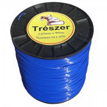Леска для триммера TRÉSZER "звезда" 2.7 мм, 946 м
Леска для триммера TRÉSZER "звезда" 2.7 мм, 946 м