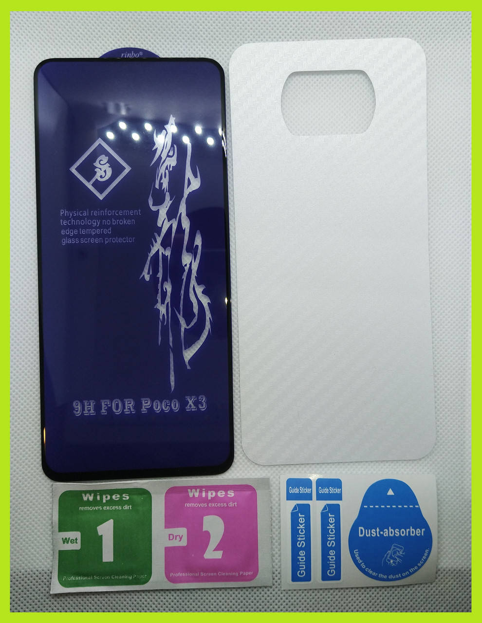 Защитное стекло 5D FullGlue премиум POCO X3 / POCO X3 Pro + карбоновая защитная пленка
Защитное стекло 5D FullGlue премиум POCO X3 / POCO X3 Pro + карбоновая защитная пленка