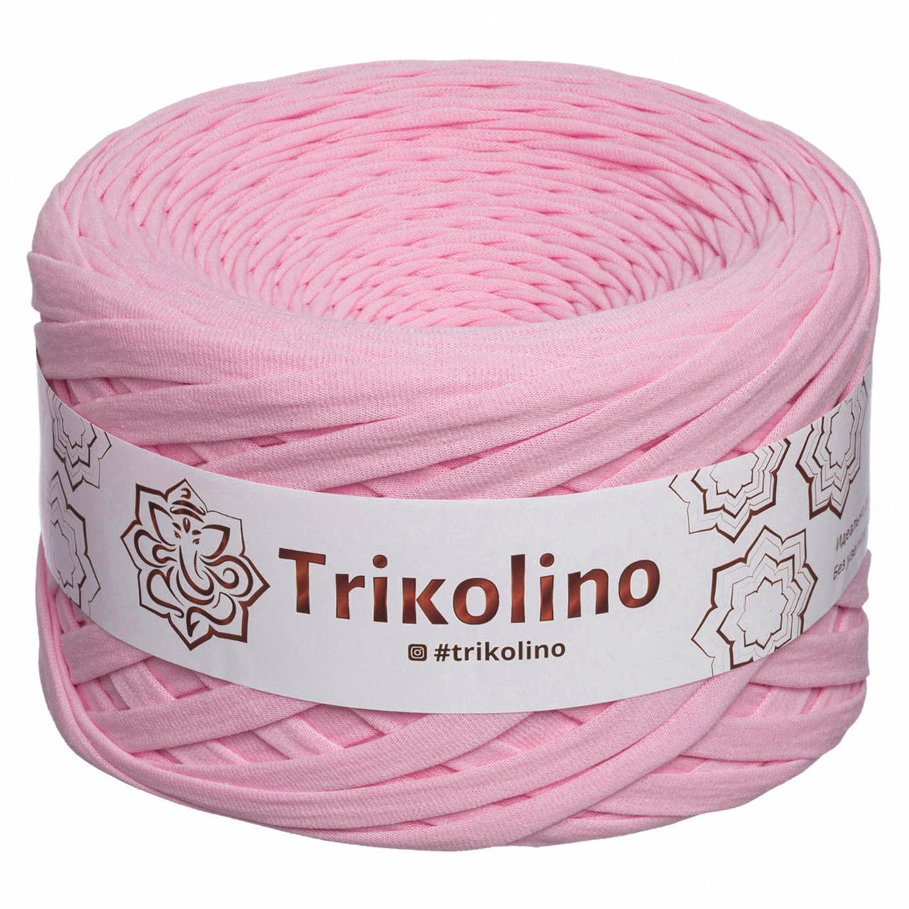 Трикотажна пряжа Trikolino, ширина нитки 7-9 мм., довжина мотка 50 м., Рожева Сакура, Розовый
Трикотажна пряжа Trikolino, ширина нитки 7-9 мм., довжина мотка 50 м., Рожева Сакура, Розовый