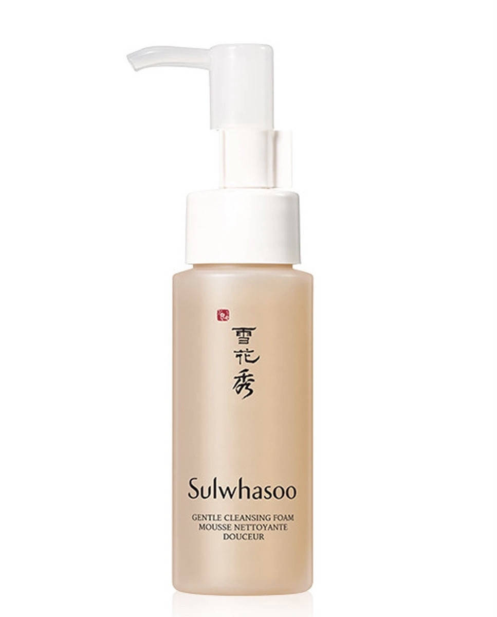Sulwhasoo Gentle Cleansing Foam Mousse Nettoyante Douceur Мягкая пенка для умывания, 50мл.
Sulwhasoo Gentle Cleansing Foam Mousse Nettoyante Douceur Мягкая пенка для умывания, 50мл.