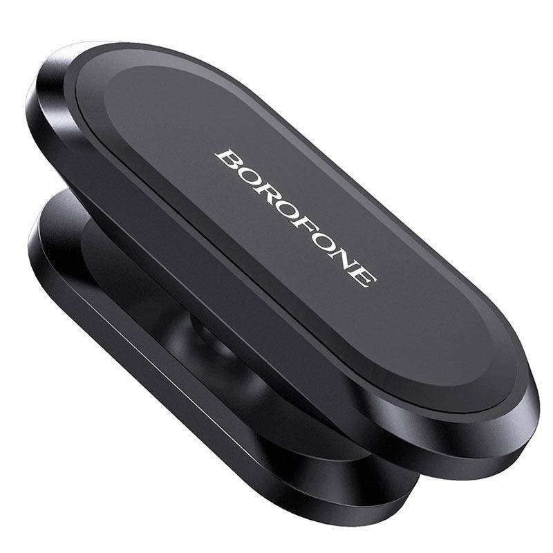 Тримач Borofone Graceful in-car phone holder for center console, magnetic Black, Черный
Тримач Borofone Graceful in-car phone holder for center console, magnetic Black, Черный