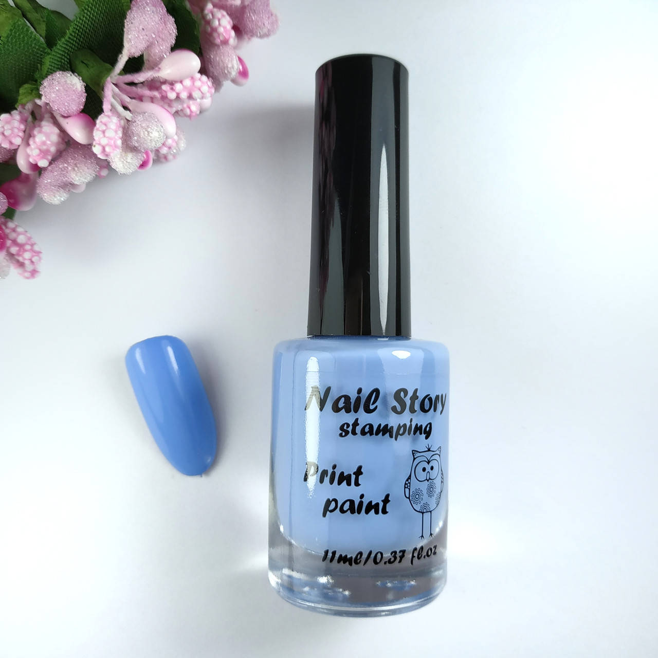 Лак для стемпинга Nail Story №1 "небесно-голубой"
Лак для стемпинга Nail Story №1 "небесно-голубой"