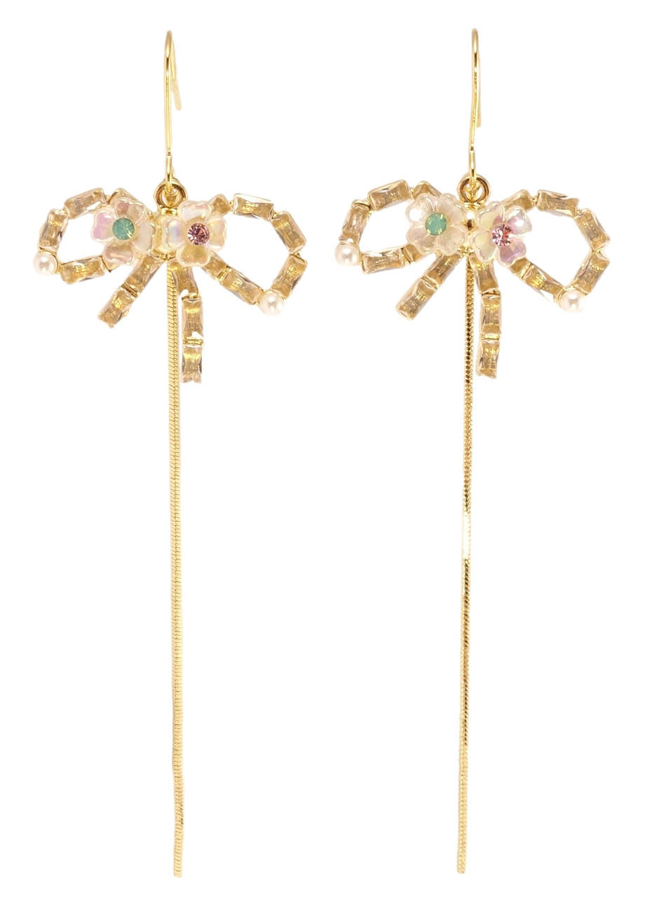 Серьги Xuping QQMM Позолота 14К французский замок "Кристальные банты" узор на одну сторону
Серьги Xuping QQMM Позолота 14К французский замок "Кристальные банты" узор на одну сторону