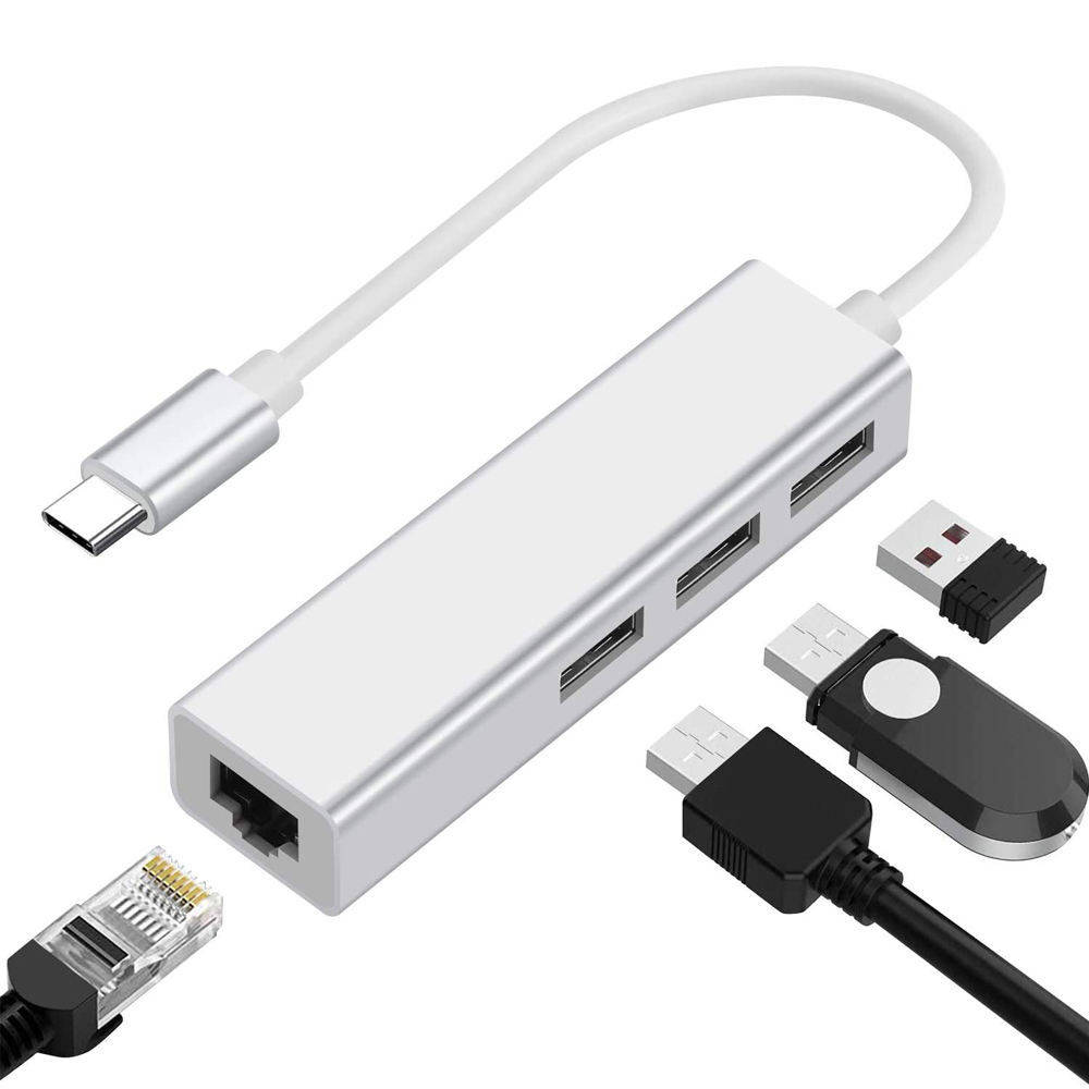 USB Type-C Хаб | адаптер на 3 порта USB 3,0 для ноутбука Addap MH-05, с интернет подключением Ethernet RJ-45
USB Type-C Хаб | адаптер на 3 порта USB 3,0 для ноутбука Addap MH-05, с интернет подключением Ethernet RJ-45