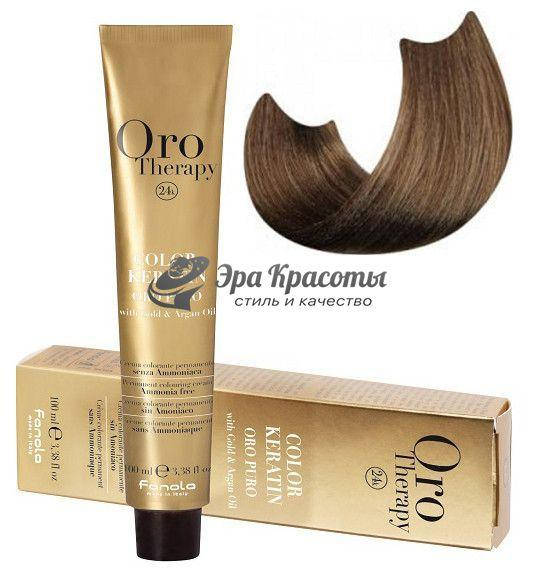 Безаммиачная крем-краска для волос 7.13 Блондин бежевый Oro Therapy Color Keratin Fanola, 100 мл
Безаммиачная крем-краска для волос 7.13 Блондин бежевый Oro Therapy Color Keratin Fanola, 100 мл