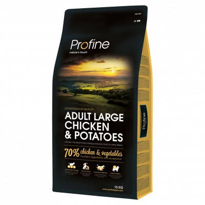Profine (Профайн) Adult Large Chicken & Potatoes сухой корм для собак крупных пород с курицей, 15 кг
Profine (Профайн) Adult Large Chicken & Potatoes сухой корм для собак крупных пород с курицей, 15 кг