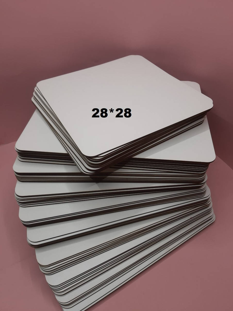 Подложка под торт квадрат белая. Усиленная подложка для торта 28*28 см
Подложка под торт квадрат белая. Усиленная подложка для торта 28*28 см