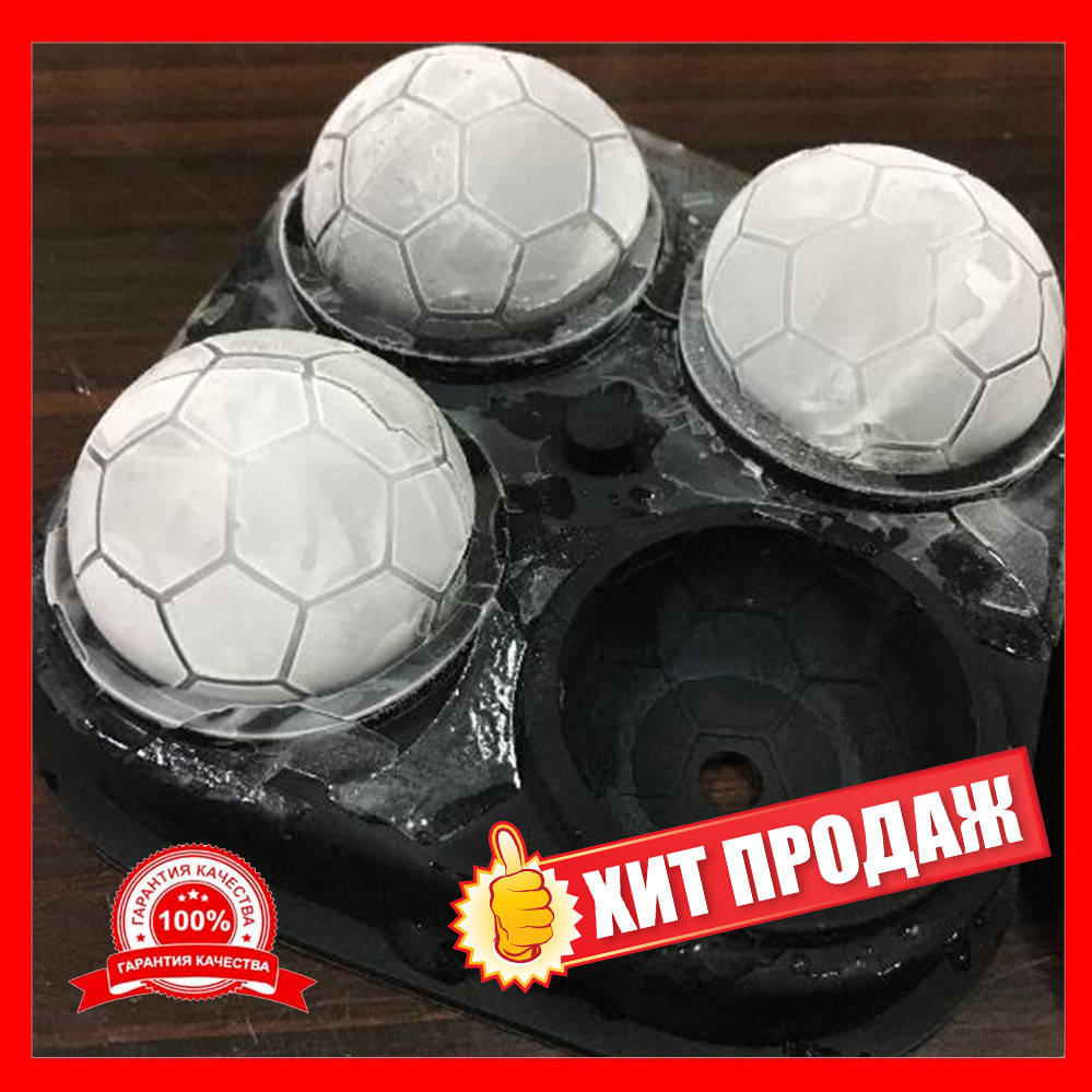 Силиконовая Форма для льда футбольный мяч Емкости для льда 3D двойные формы фигурные шарики для виски 4 ячейки, Черный
Силиконовая Форма для льда футбольный мяч Емкости для льда 3D двойные формы фигурные шарики для виски 4 ячейки, Черный
