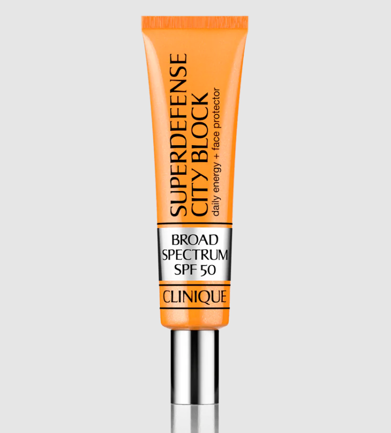 Солнцезащитный крем для лица Clinique Superdefense City Block Broad Spectrum SPF 50, 40мл
Солнцезащитный крем для лица Clinique Superdefense City Block Broad Spectrum SPF 50, 40мл
