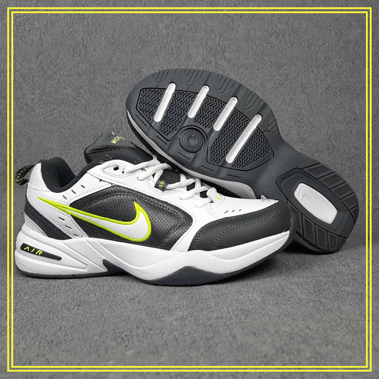 Кроссовки мужские Nike Air Monarch летние, кожаные кроссовки найк эир монарх черно-белые 42, Черно-белый
Кроссовки мужские Nike Air Monarch летние, кожаные кроссовки найк эир монарх черно-белые 42, Черно-белый