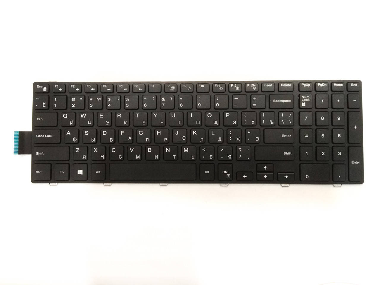 Клавиатура для ноутбука DELL Inspiron 15-3000, 15-5000, 3541, 3543, 3552, 3558, 5542 c рамкой RU черная новая, Черный
Клавиатура для ноутбука DELL Inspiron 15-3000, 15-5000, 3541, 3543, 3552, 3558, 5542 c рамкой RU черная новая, Черный