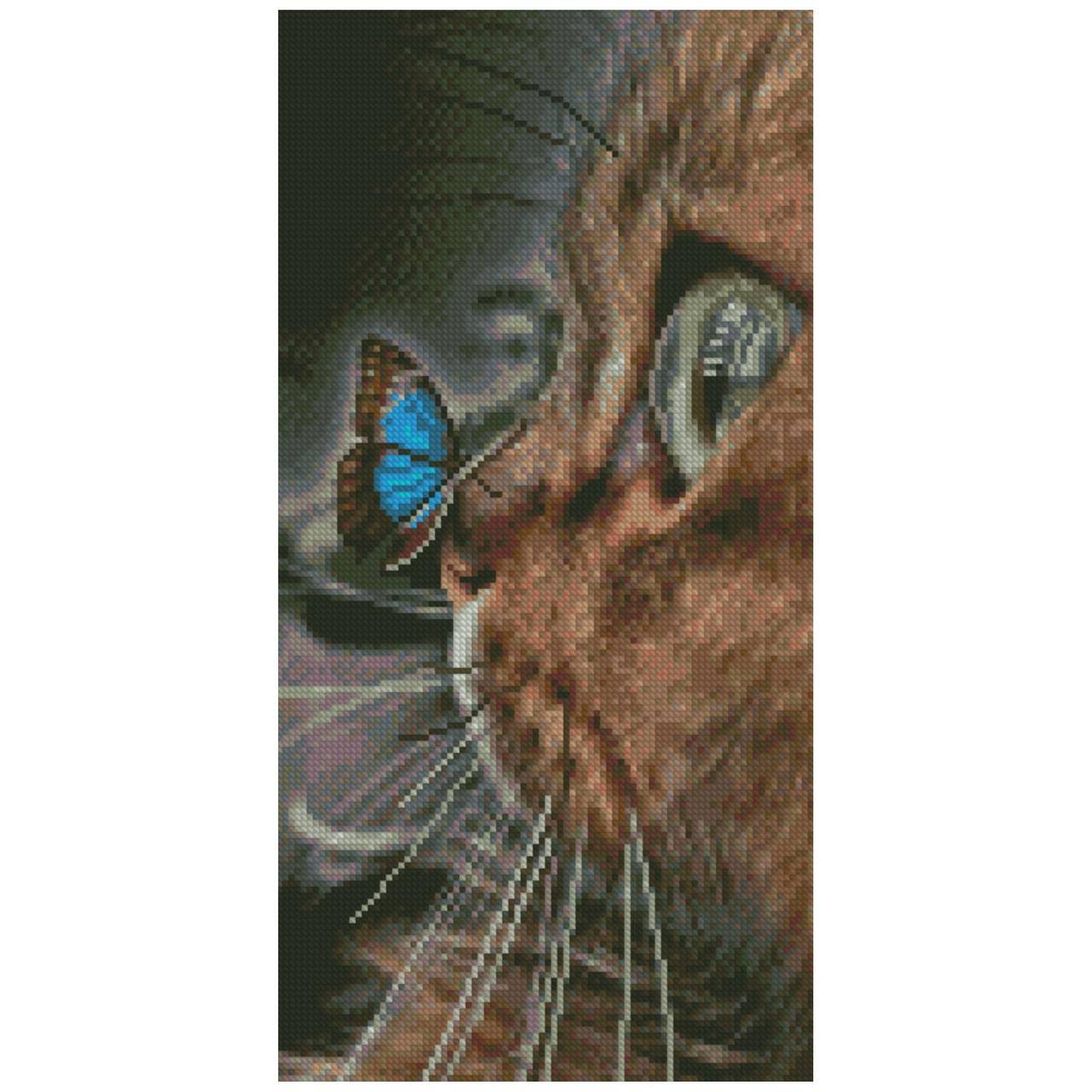 Алмазная мозаика (круглые стразы, на подрамнике) BA-0002 «Бабочка и котенок», 50х25 см
Алмазная мозаика (круглые стразы, на подрамнике) BA-0002 «Бабочка и котенок», 50х25 см