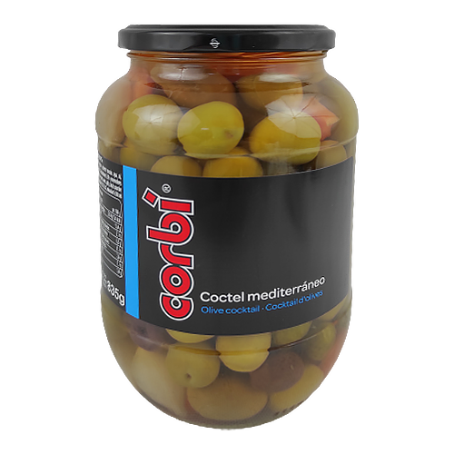 Оливки коктейль Корбі з морквою із кісточкою (гол.) Corbi 825g 6шт/ящ (Код : 00-00003728)
Оливки коктейль Корбі з морквою із кісточкою (гол.) Corbi 825g 6шт/ящ (Код : 00-00003728)
