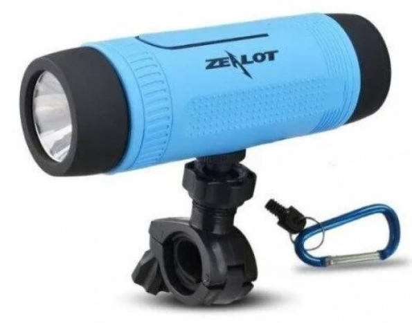 Портативная Bluetooth вело колонка Zealot S1 Фонарик Радио (Синий)
Портативная Bluetooth вело колонка Zealot S1 Фонарик Радио (Синий)