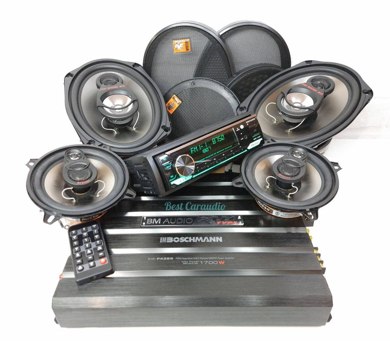 Набор акустики Mystery: овалы MJ-693 + динамики 13 см MJ-530 + магнитола Decker MDR-124BT +усилитель Boschmann
Набор акустики Mystery: овалы MJ-693 + динамики 13 см MJ-530 + магнитола Decker MDR-124BT +усилитель Boschmann