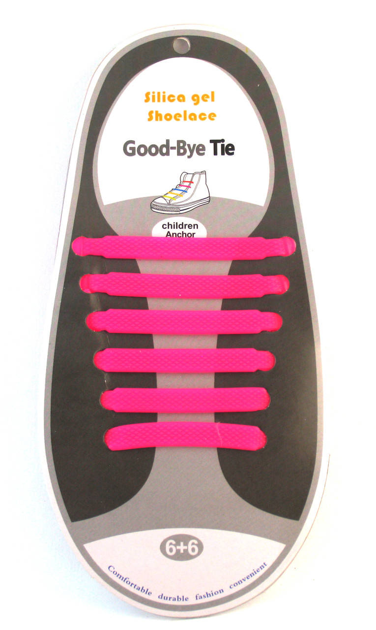 Шнурки силиконовые Розовые в наборе 6пар
Шнурки силиконовые Розовые в наборе 6пар