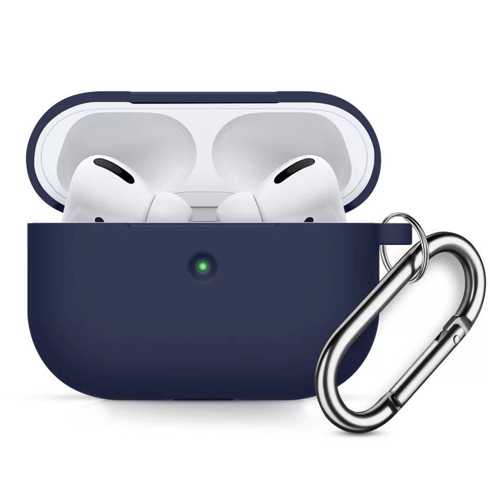 Чехол для Apple Airpods Pro с карабином Silicone Protective Cover – Midnight Blue, Темно-синий
Чехол для Apple Airpods Pro с карабином Silicone Protective Cover – Midnight Blue, Темно-синий