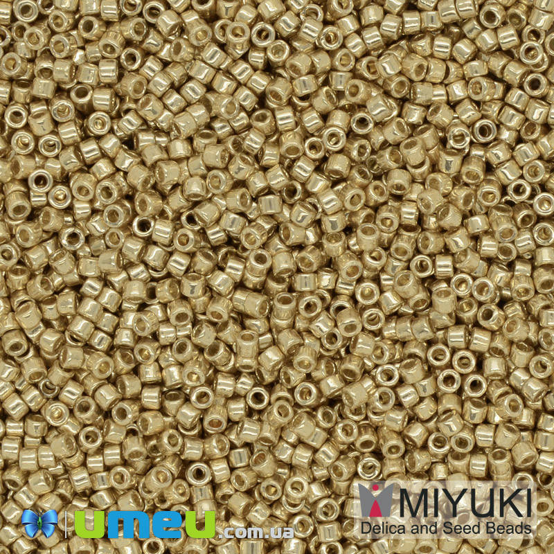 Бисер японский Miyuki Delica 11/0 DB2501, Duracoat Galvanized, Золотистый св., 3 г (BIS-040564)
Бисер японский Miyuki Delica 11/0 DB2501, Duracoat Galvanized, Золотистый св., 3 г (BIS-040564)