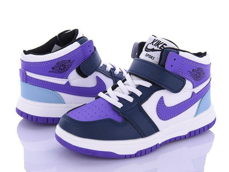 Хайтопы (кроссовки завышенные) Nike AIR Jordan детские демисезонные, фиолетовые, 34 (20,5 см), 36 (21,5 см), Фиолетовый
Хайтопы (кроссовки завышенные) Nike AIR Jordan детские демисезонные, фиолетовые, 34 (20,5 см), 36 (21,5 см), Фиолетовый