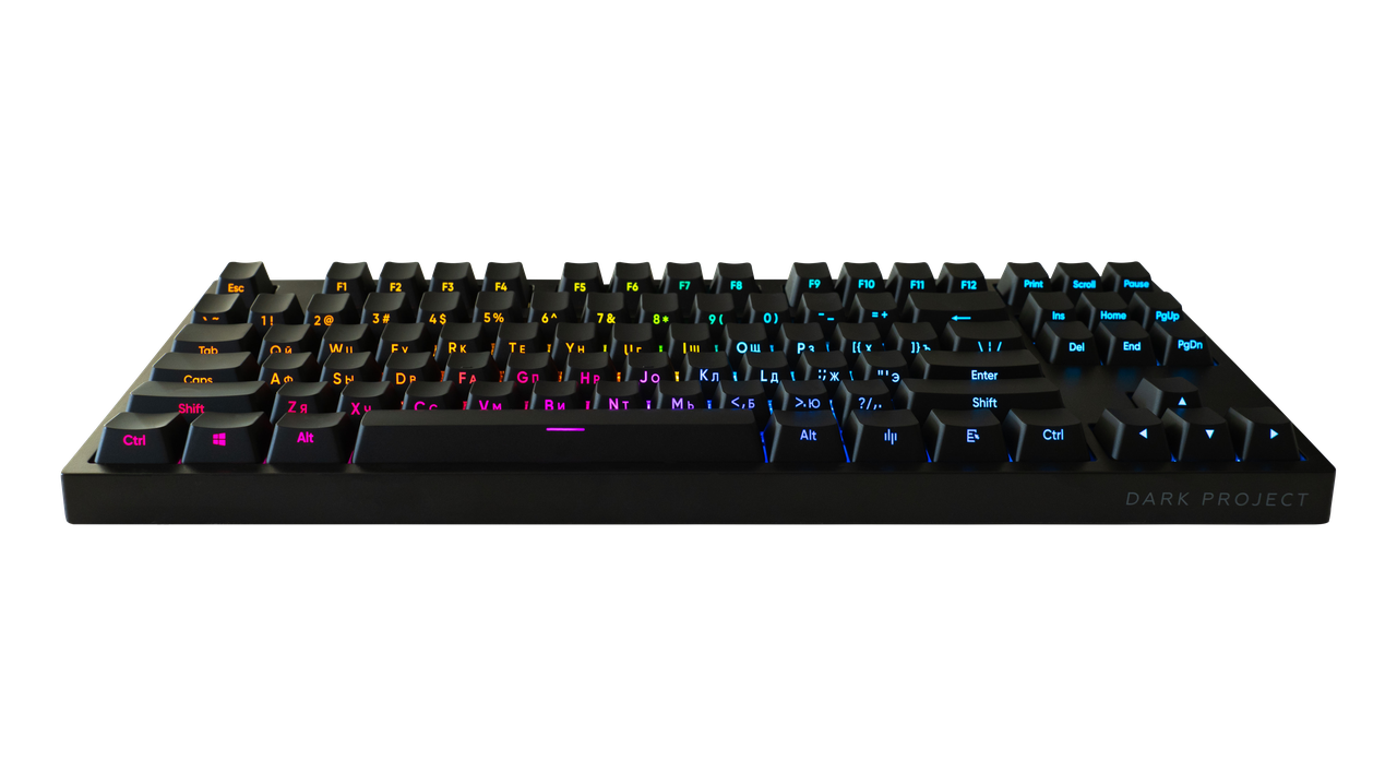 Ігрова клавіатура DARK PROJECT Pro KD87A ABS Gateron Optical 2.0 Red (DP-KD-87A-000210-GRD)
Ігрова клавіатура DARK PROJECT Pro KD87A ABS Gateron Optical 2.0 Red (DP-KD-87A-000210-GRD)