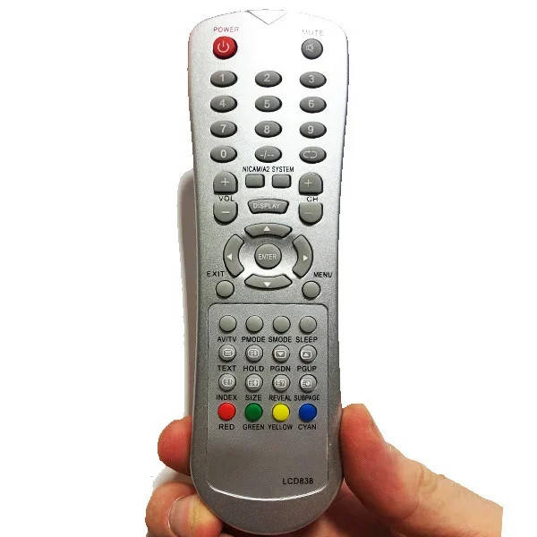 Пульт для телевизора DEX LT1501, NOKASONIC LCD 838-2, Серый
Пульт для телевизора DEX LT1501, NOKASONIC LCD 838-2, Серый