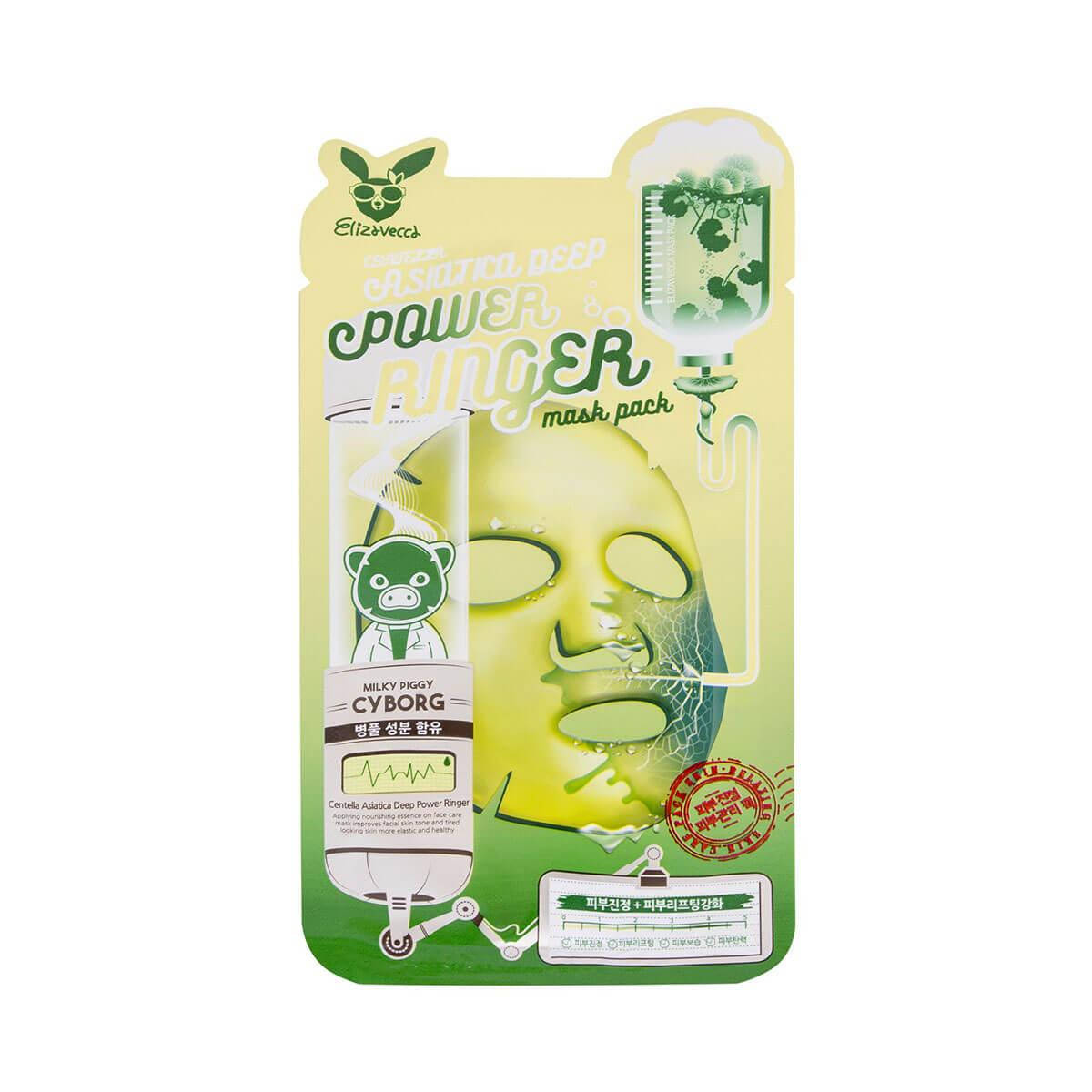 Маска с экстрактом центеллы Elizavecca Face Care Centella Asiatica Deep Power Ringer Mask Pack
Маска с экстрактом центеллы Elizavecca Face Care Centella Asiatica Deep Power Ringer Mask Pack