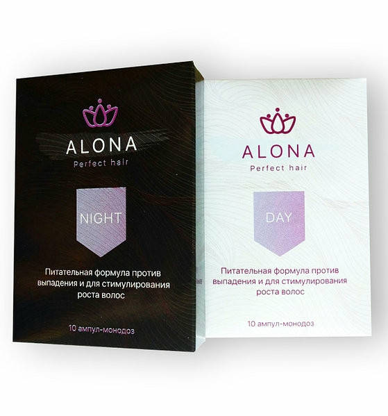 Alona Perfect Hair - Ампулы против выпадения и для стимулирования роста волос День / Ночь (Алона)
Alona Perfect Hair - Ампулы против выпадения и для стимулирования роста волос День / Ночь (Алона)