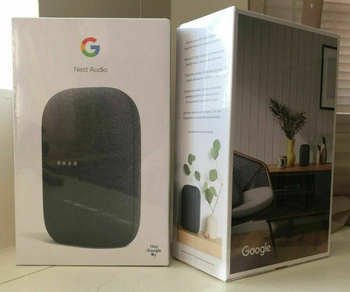 Колонка Google Nest Audio Smart Speaker
Колонка Google Nest Audio Smart Speaker