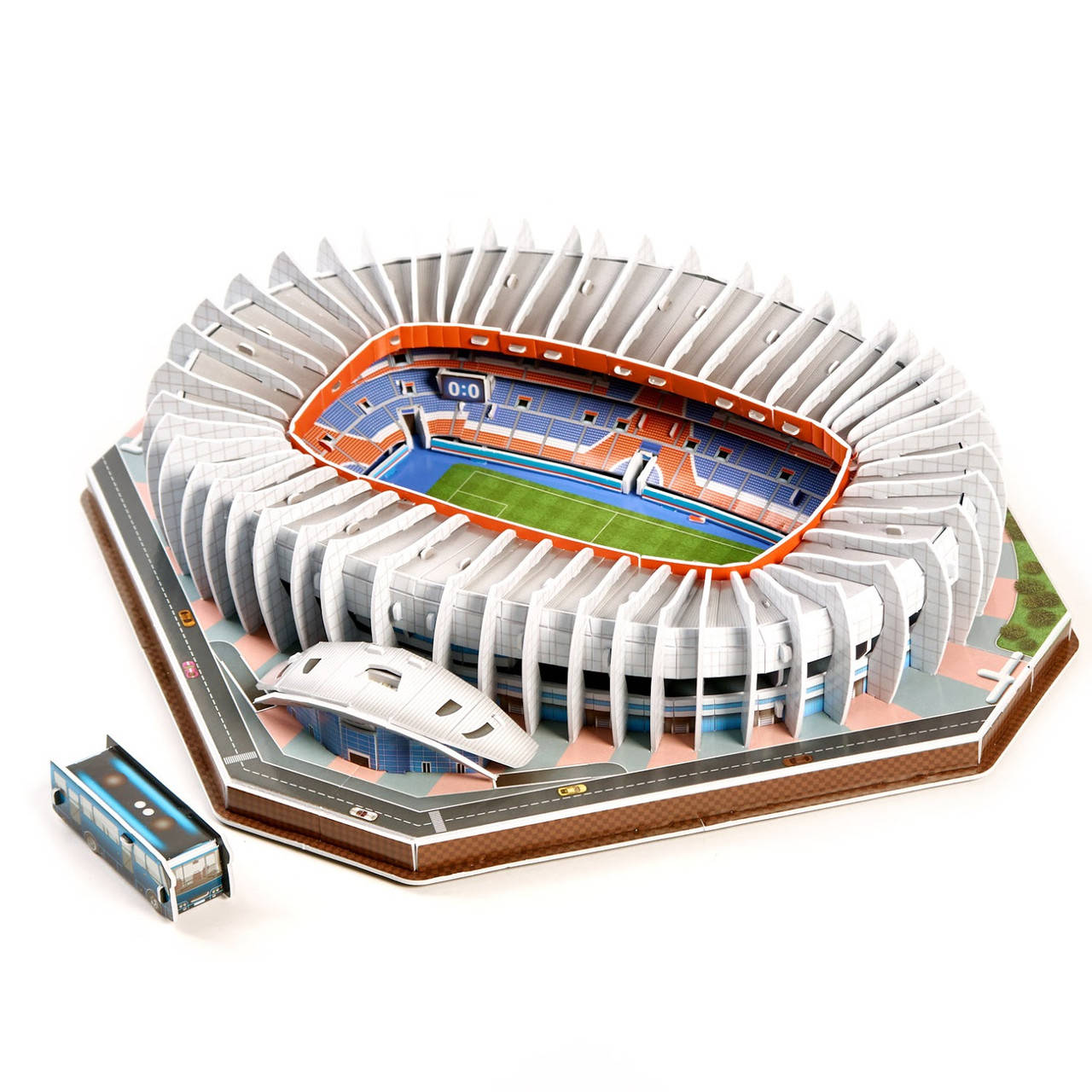Стадион Пари Сен-Жермен. Огромные 3D пазлы "Parc des Princes" Трехмерный конструктор-головоломка.
Стадион Пари Сен-Жермен. Огромные 3D пазлы "Parc des Princes" Трехмерный конструктор-головоломка.