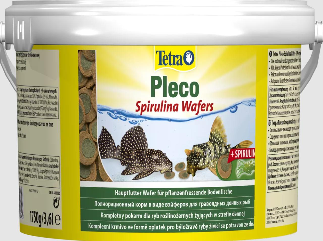 Корм для аквариумных рыб, Tetra Pleco Spirulina Wafers 200ml/100г (развес). Корм для донных рыб
Корм для аквариумных рыб, Tetra Pleco Spirulina Wafers 200ml/100г (развес). Корм для донных рыб