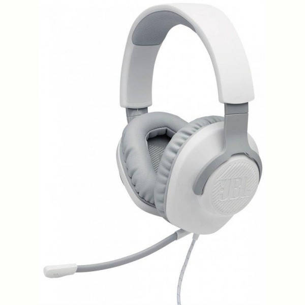 Гарнитура JBL Quantum 100 White (JBLQUANTUM100WHT), Белый 
Гарнитура JBL Quantum 100 White (JBLQUANTUM100WHT), Белый