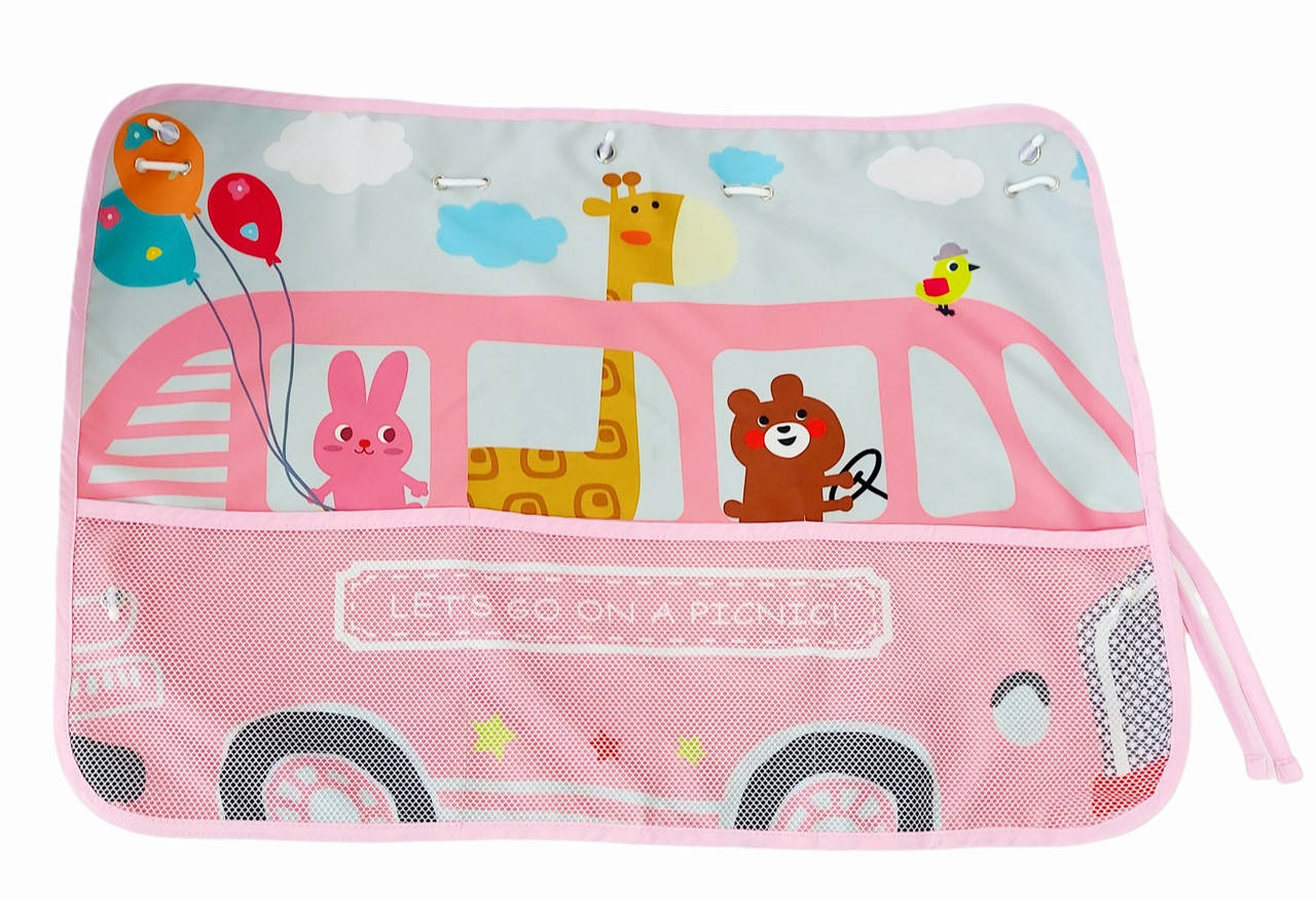 Солнцезащитная шторка-органайзер на окно автомобиля детская Зоопарк
Солнцезащитная шторка-органайзер на окно автомобиля детская Зоопарк