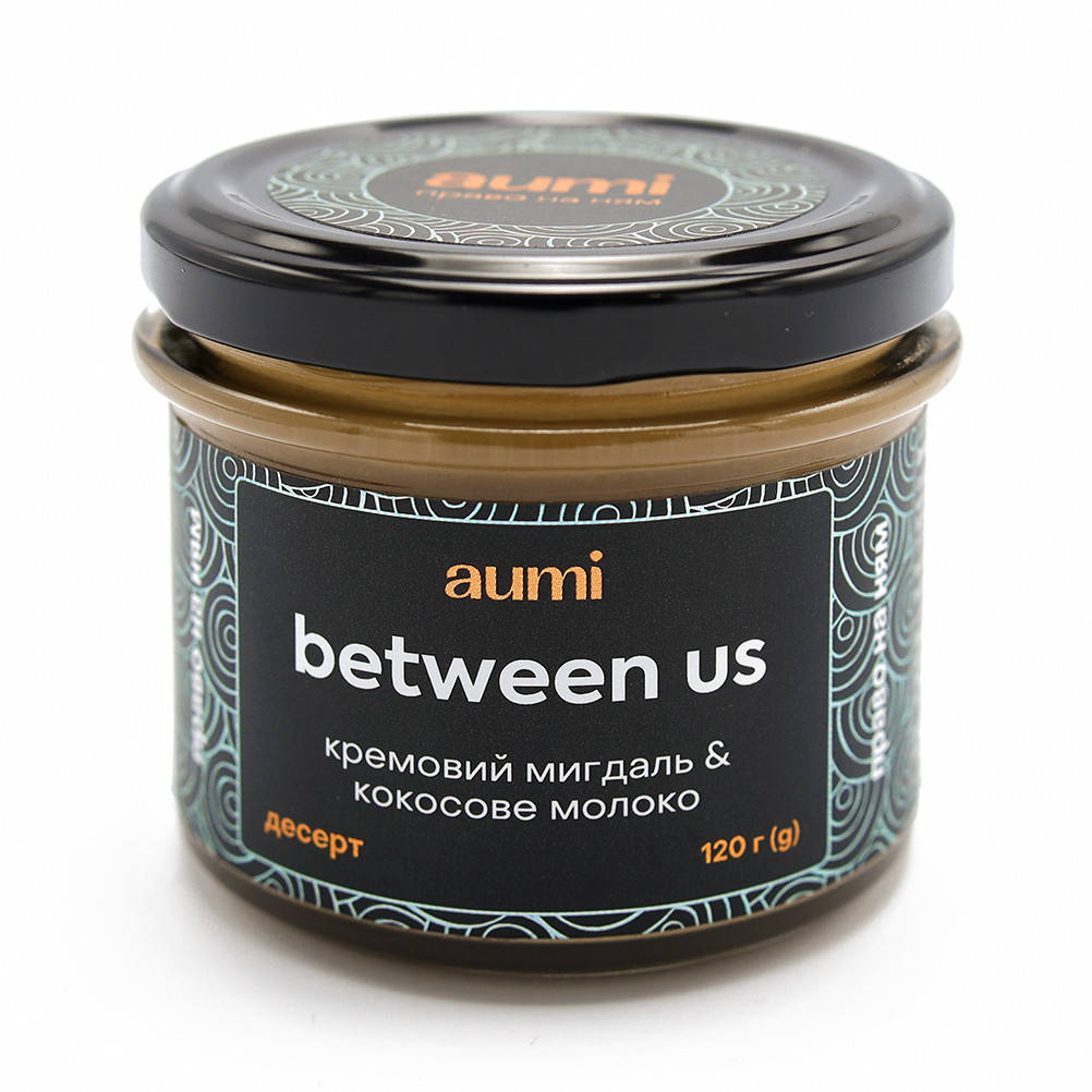 Десерт AUMI "Between Us" миндально-кокосовый, 120г, банка СТЕКЛО, кремовый миндаль с кокосовым молоком
Десерт AUMI "Between Us" миндально-кокосовый, 120г, банка СТЕКЛО, кремовый миндаль с кокосовым молоком
