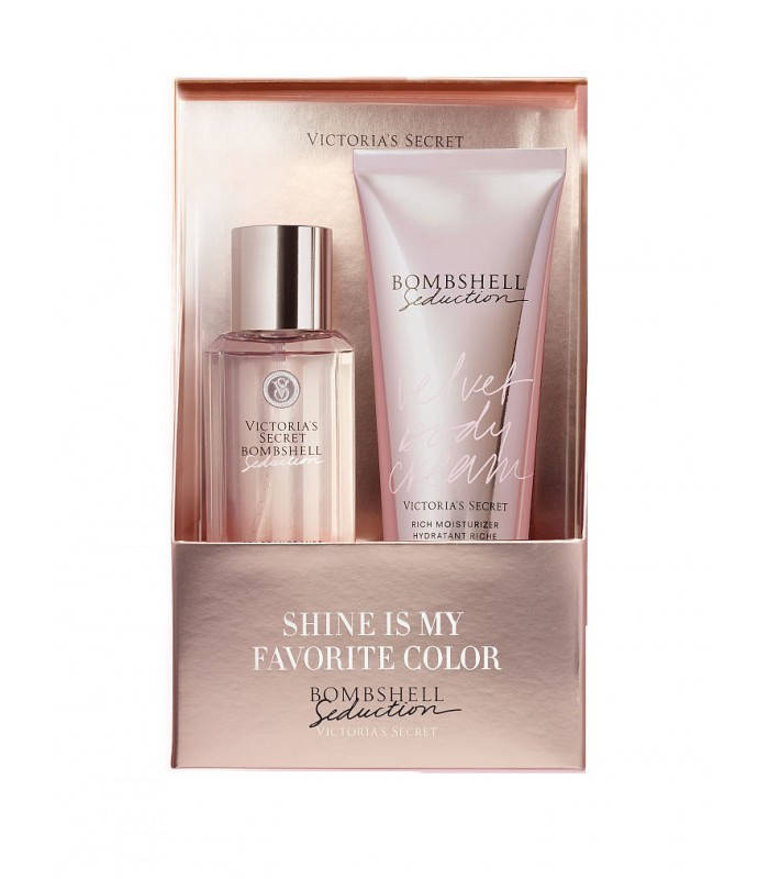 ПОДАРОЧНЫЙ НАБОР КОСМЕТИКИ VICTORIA'S SECRET BOMBSHELL SEDUCTION лосьйон для тела спрей для тела мист
ПОДАРОЧНЫЙ НАБОР КОСМЕТИКИ VICTORIA'S SECRET BOMBSHELL SEDUCTION лосьйон для тела спрей для тела мист