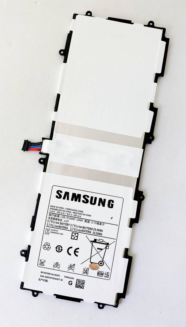 Аккумуляторная батарея (АКБ) для Samsung SP3676B1A (N8000/N8010/N8020/P5100/P5110/P7500/P7510/P7511), 7000 мАч
Аккумуляторная батарея (АКБ) для Samsung SP3676B1A (N8000/N8010/N8020/P5100/P5110/P7500/P7510/P7511), 7000 мАч