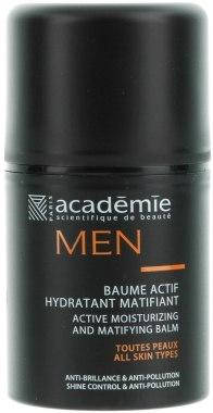 Активный увлажняющий матирующий бальзам - Academie Men Active Moist & Matifying Balm 50ml
Активный увлажняющий матирующий бальзам - Academie Men Active Moist & Matifying Balm 50ml