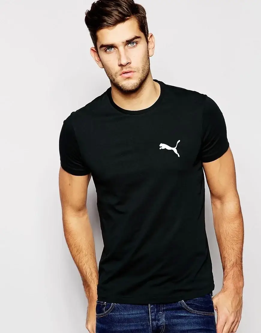 Мужская Футболка Puma черная Трикотажная футболка с коротким рукавом с логотипом Пума котон хлопок, Черный
Мужская Футболка Puma черная Трикотажная футболка с коротким рукавом с логотипом Пума котон хлопок, Черный