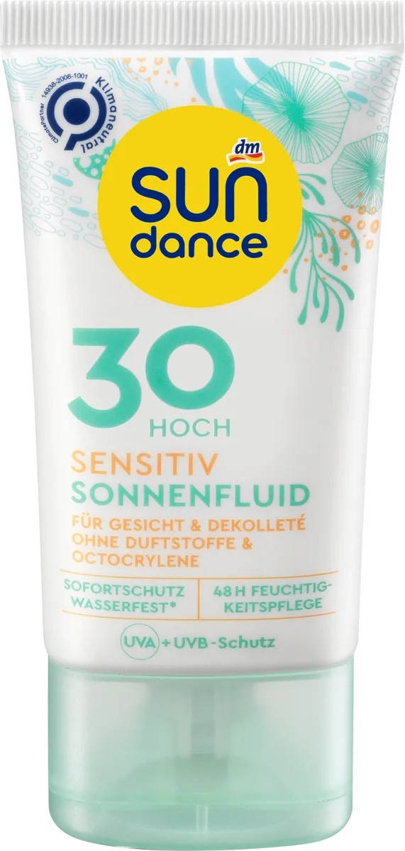 Sundance Sensitiv Sonnenfluid LSF 30 Солнцезащитный флюид для лица и зоны декольте СПФ 30 50 мл
Sundance Sensitiv Sonnenfluid LSF 30 Солнцезащитный флюид для лица и зоны декольте СПФ 30 50 мл