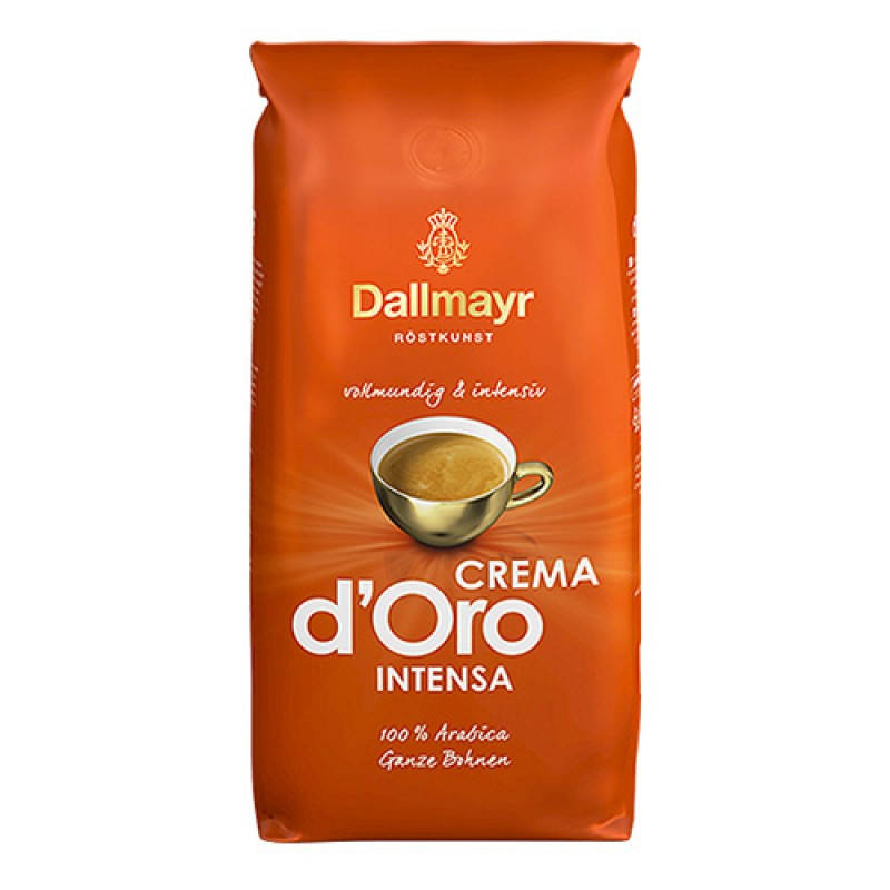 Кофе в зернах Dallmayr Crema d'Oro Intensa, 1 кг.
Кофе в зернах Dallmayr Crema d'Oro Intensa, 1 кг.
