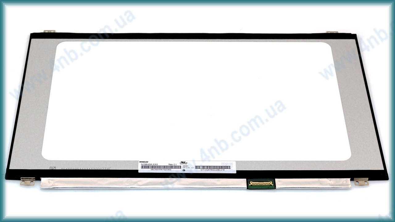 Матрица 15.6" (1920x1080) N156HGA-EA3 N156HGA-EAB NT156FHM-N41 Slim LED30pin eDP Матовая (350.66×224.3×3.2mm)
Матрица 15.6" (1920x1080) N156HGA-EA3 N156HGA-EAB NT156FHM-N41 Slim LED30pin eDP Матовая (350.66×224.3×3.2mm)