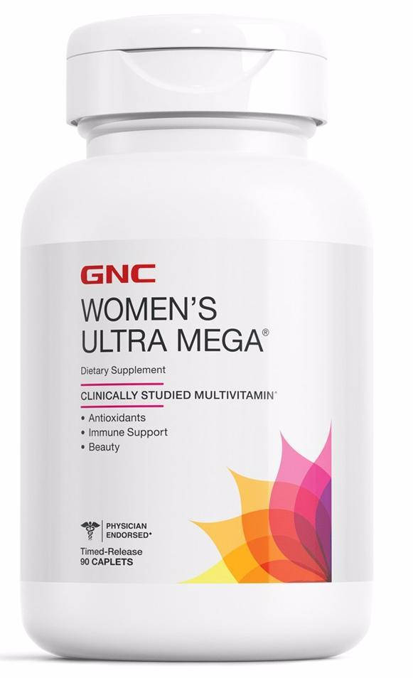 Вітаміни GNC Women's Ultra Mega 90 caps 
Вітаміни GNC Women's Ultra Mega 90 caps