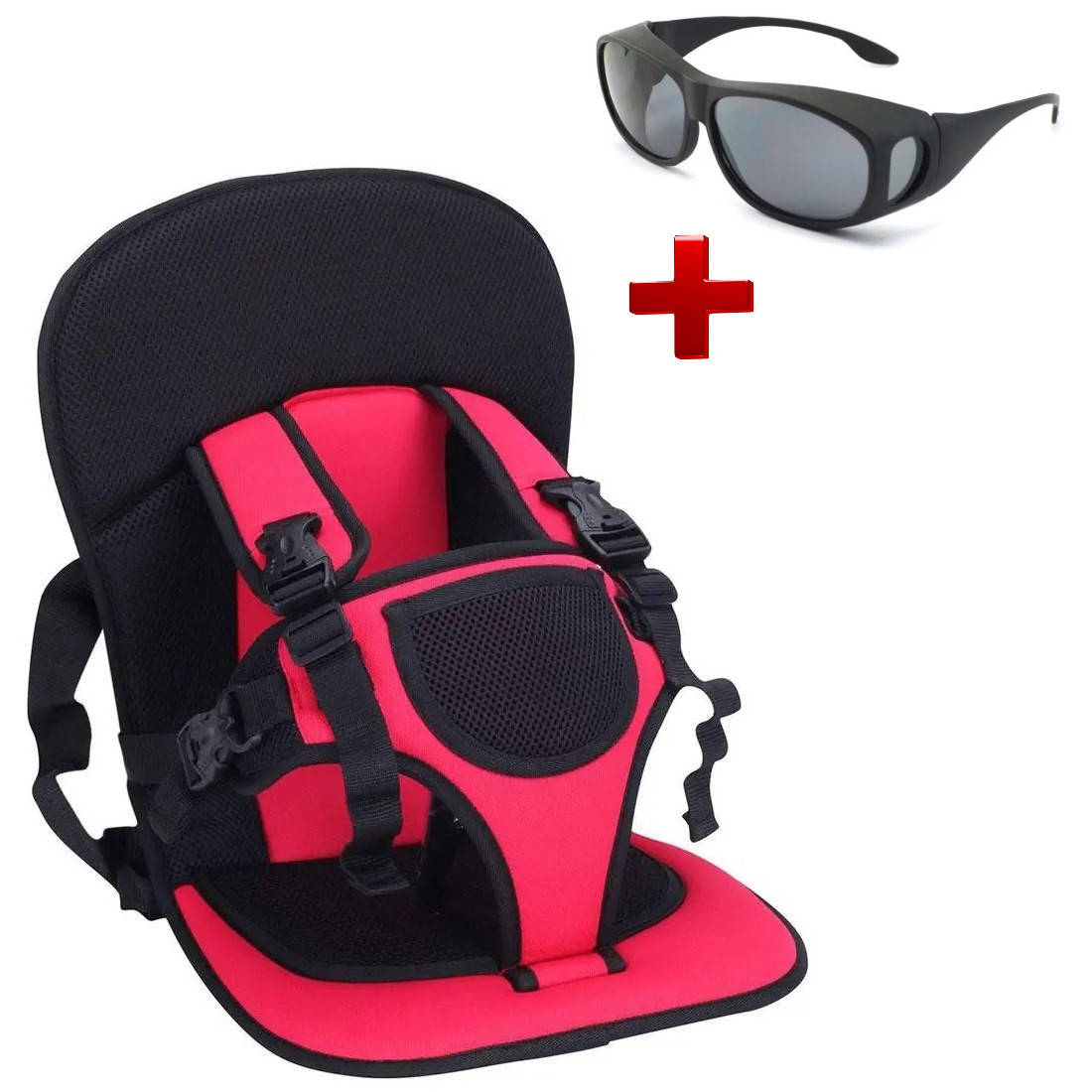 Портативное бескаркасное автокресло Multi Function Car Cushion + Подарок Антибликовые очки HD Vision, Красный
Портативное бескаркасное автокресло Multi Function Car Cushion + Подарок Антибликовые очки HD Vision, Красный