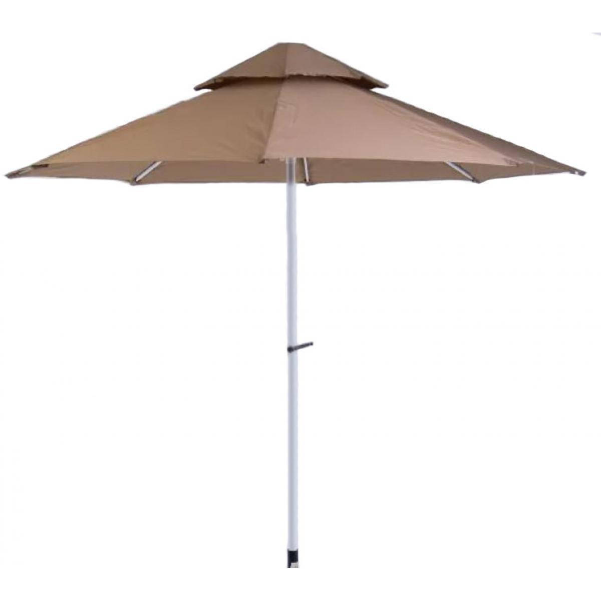 Зонт торговый антиветер Stenson MH-3839 2.7 м, бежевый 
Зонт торговый антиветер Stenson MH-3839 2.7 м, бежевый