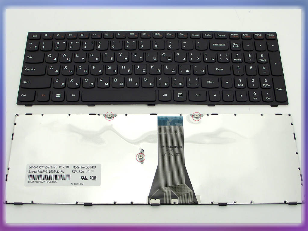 Клавиатура для LENOVO B50-70, Flex 2-15, Z70-80, B70-80, G70-80, Z70-70, E41-80 ( RU Black Черная рамка ) OEM, Черный
Клавиатура для LENOVO B50-70, Flex 2-15, Z70-80, B70-80, G70-80, Z70-70, E41-80 ( RU Black Черная рамка ) OEM, Черный