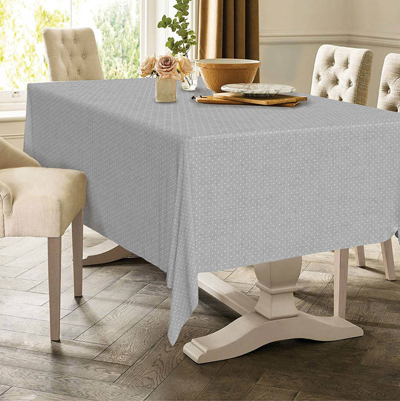 Скатерть льняная "Горошек на льне" 1.5м х 1.1м (кухонный стол) 
Скатерть льняная "Горошек на льне" 1.5м х 1.1м (кухонный стол)