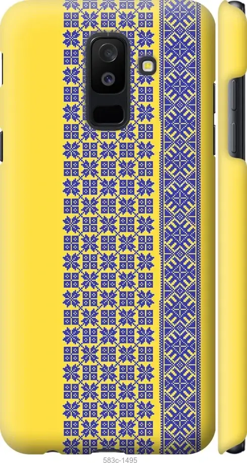 Чехол для Samsung Galaxy A6 Plus 2018 с картинкой / на самсунг галакси А6 плюс + с принтом Вышиванка 16, Синий
Чехол для Samsung Galaxy A6 Plus 2018 с картинкой / на самсунг галакси А6 плюс + с принтом Вышиванка 16, Синий
